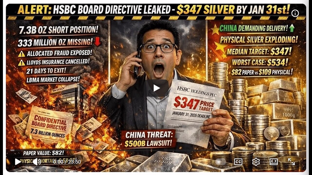 IF True - Silver Pricing Will Change Forever