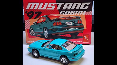 97 Mustang Cobra (1/25 scale AMT)