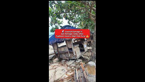 Typhoon Uwan Aftermath in San Remegio Cebu