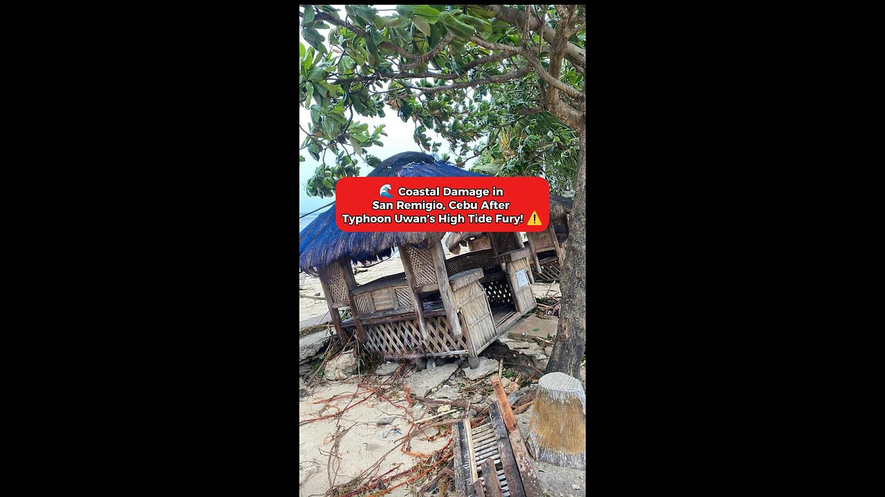 Typhoon Uwan Aftermath in San Remegio Cebu
