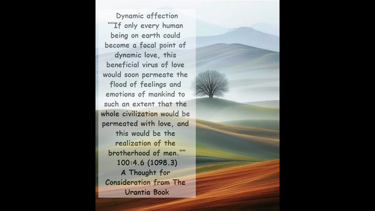 Dynamic affection