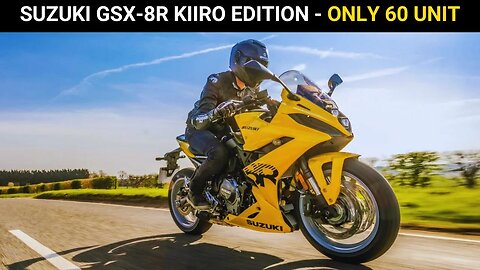 Suzuki GSX-8R Kiiro Edition: Limited Yellow & Black Sportsbike - Only 60 Units in the UK!