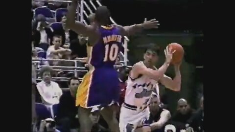 John Stockton 19 Points 6 Ast Vs. Lakers, 2001-02.