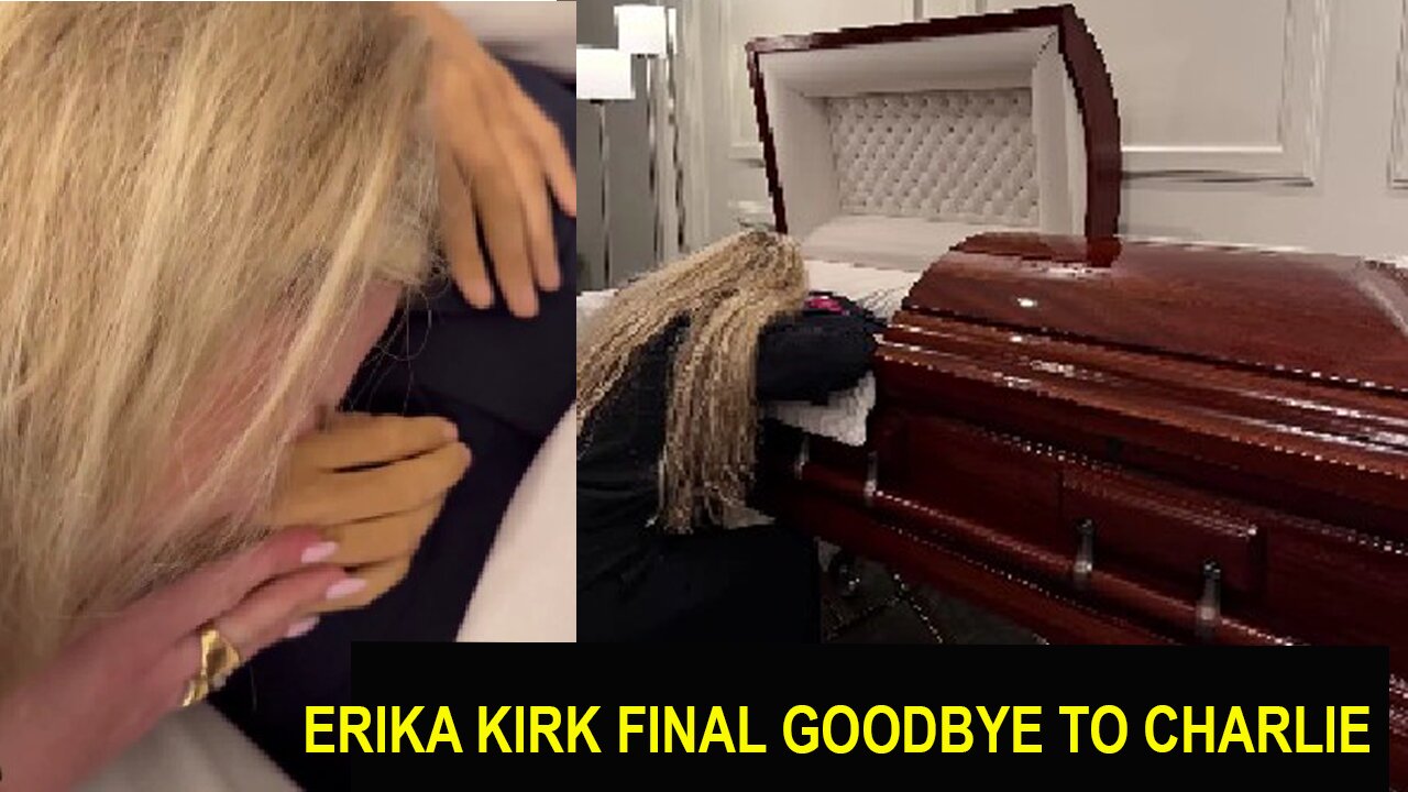 Final Goodbye: Erika Kirk Whispering “I Love You” to Charlie Over His Open Casket
