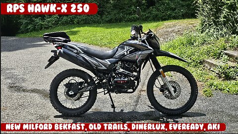 PT7 Hawk-X 250 New Milford roads trails Bekfast, Dinerlux, Eveready diner, Aki Maggys