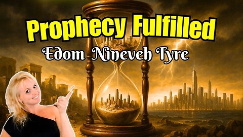 Prophecy Simplified: The Vanished Kingdoms of Prophecy – Edom, Nineveh and Tyre.