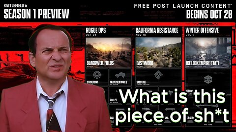 The season one Battlepass in Battlefield 6 is god awful