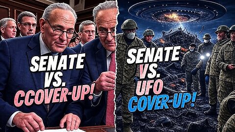 SCHUMER & ROUNDS DROP UAPDA NUKE ON AMERICA! SENATORS DEMAND UFO TRUTHS NOW! 🚨👽
