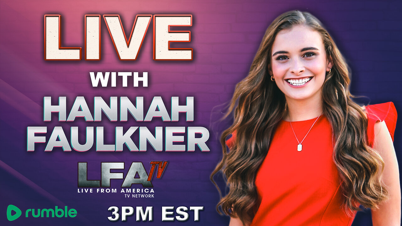 | LIVE WITH HANNAH FAULKNER 8.8.25 3PM