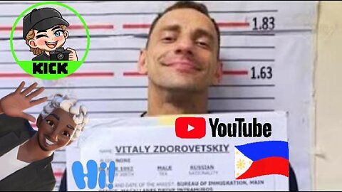 Popular YouTuber "Vitaly" Arrested In The Philippines For Nuisance Streaming