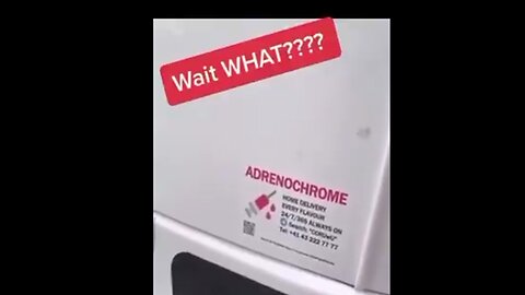Adrenochrome delivery vans in Davos, Switzerland