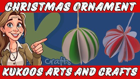 How to Make Christmas Bauble Decorations with Paper | Easy DIY Holiday Ornament Craft