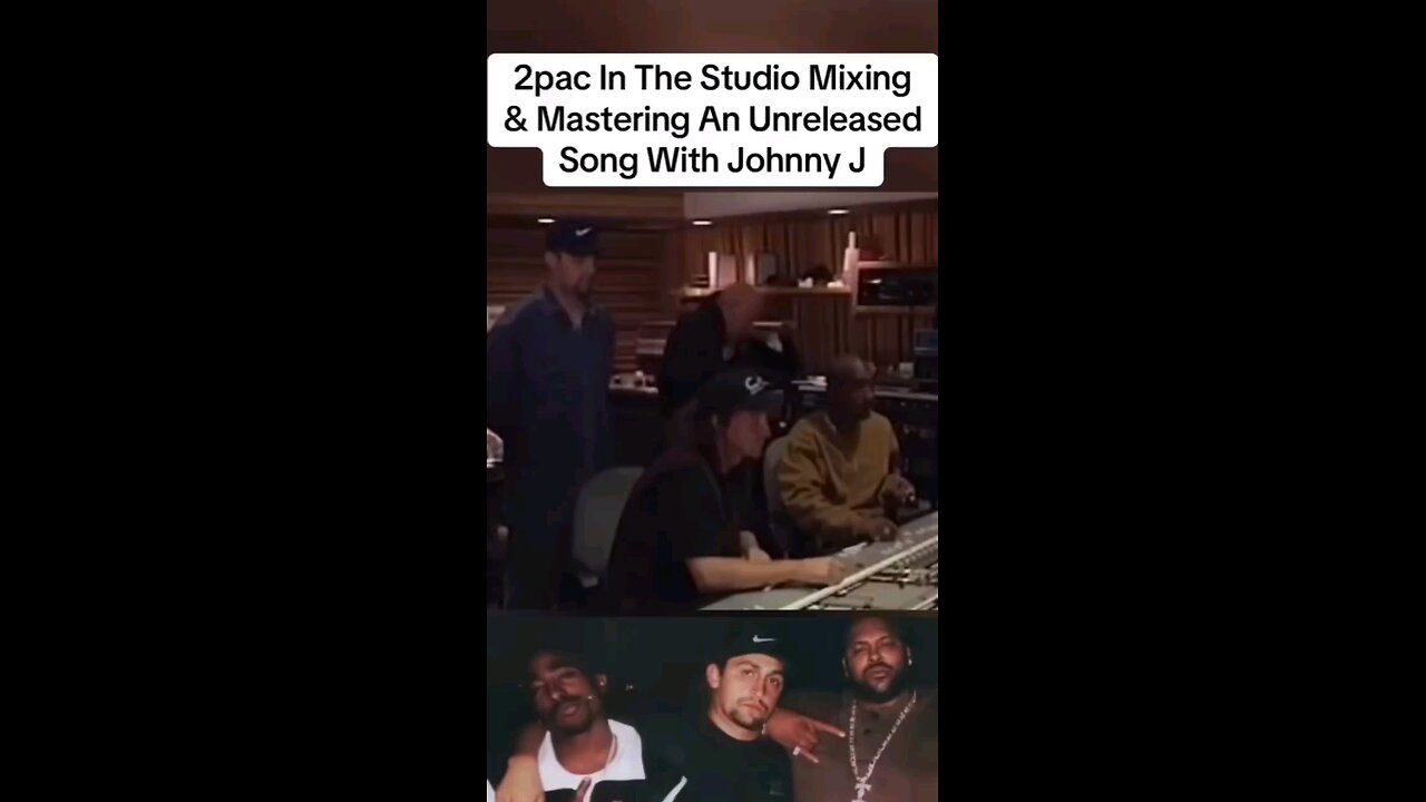 2pac in the studio