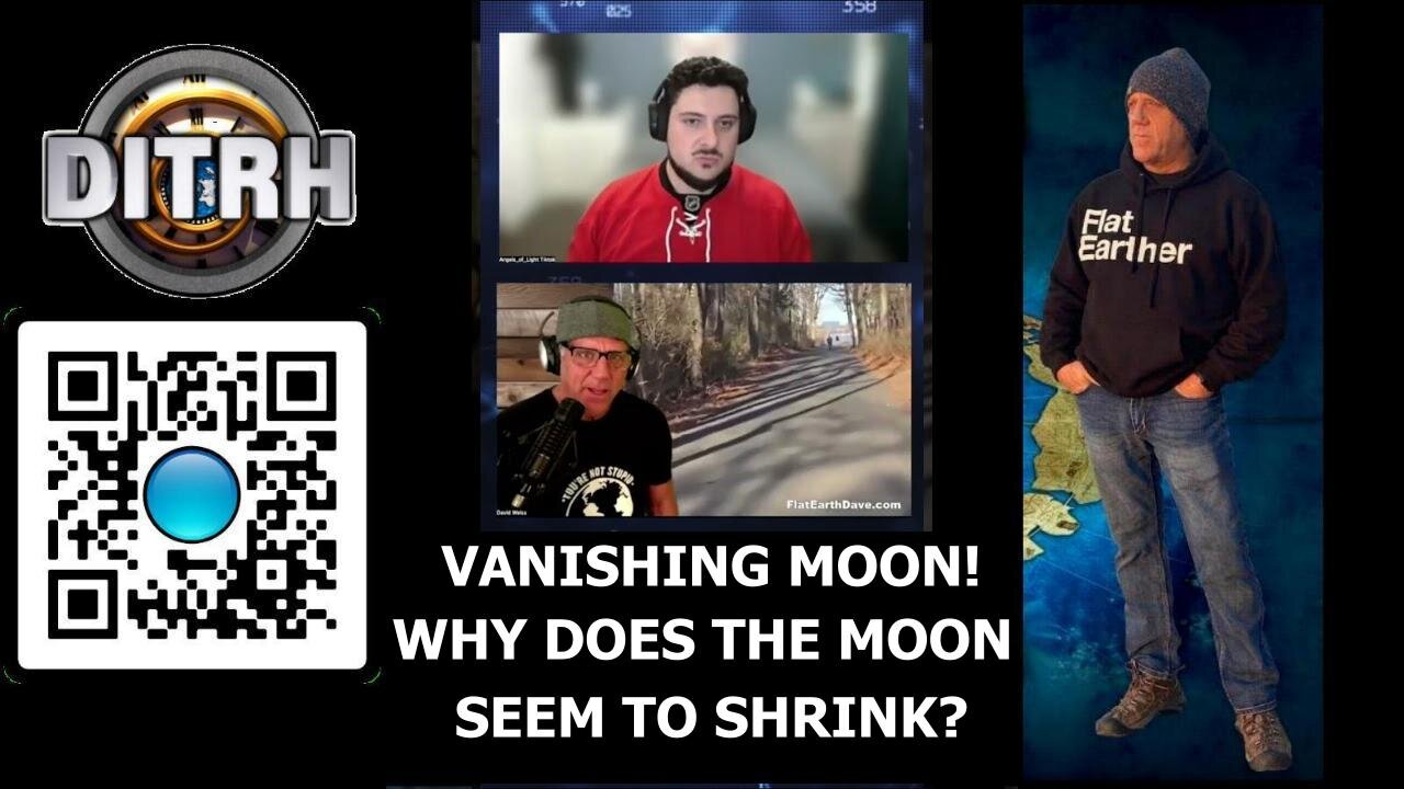 [Jul 23, 2025] Vanishing Moon! Why Does the Moon Seem to Shrink? #shorts - Hijacking Perspective w/ Angels of Light [DITRH]