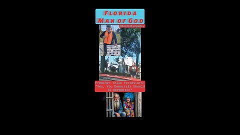 "YOU DESERVE TO BE DEPORTED!" Preacher Rebukes Paranoid Anti-Trump Protestors at No Kings Rally