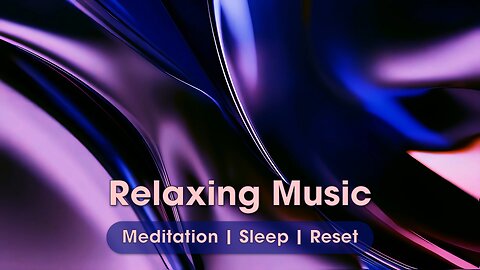 🌞Relaxing Abstract Art with Meditation Music | Study, Work, Focus | Deep Sleep | Stress-Relief