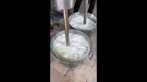Making pure ghee from cow milk