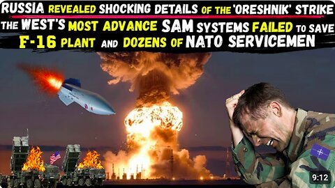 The WEST turned PALE with FEAR: Russian IRBM 'ORESHNIK' Wiped Out NATO's most Secure Facility