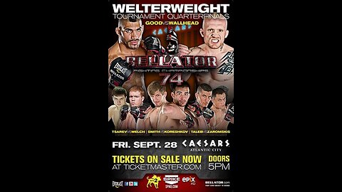 Bellator FC 74 - Sep 28 2012 - Caesars Hotel & Casino, Atlantic City, NJ
