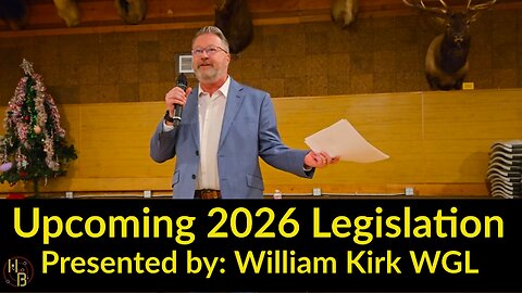 Washington Firearm Owners 2026 Legisative Workshop Pt. 1