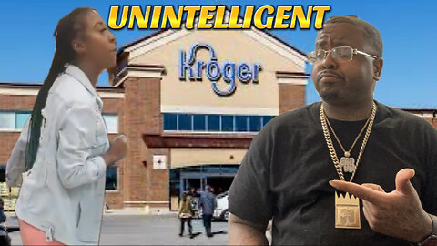 Black woman in Kroger is asked to leave and this happens.....