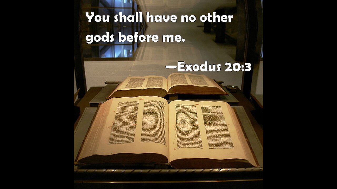 What is Idolatry? (Exodus 20:3)
