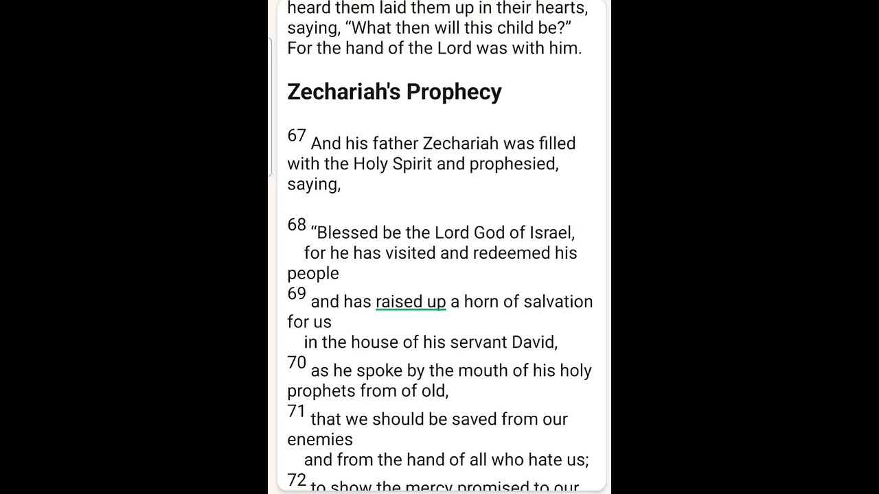 Luke Chapter 1 ESV