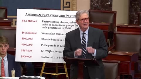 Politics - 2025 Sen John Kennedy Asks Americans To Cut Liberal Tax Waist Fraud Abuse Programs