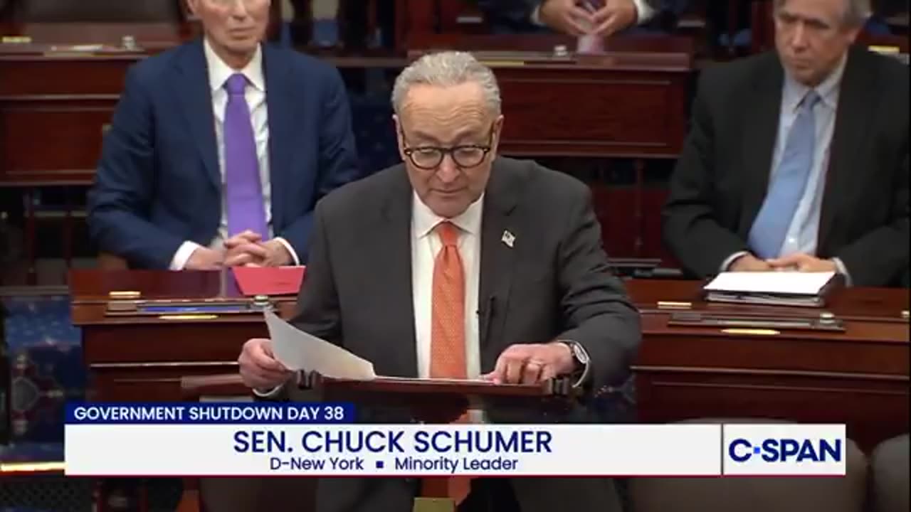 Schumer's proposed shutdown negotiation