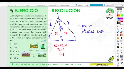 SAVIA REGULAR 2025 | Semana 10 | Geometría