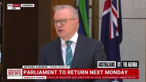 Australian PM Albanese - omnibus bill