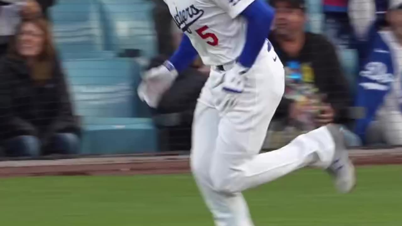 💣 Freddie Freeman Conecta su Primer Home Run del 2025! ⚾🔥#dodgers #angels #la #beisbol