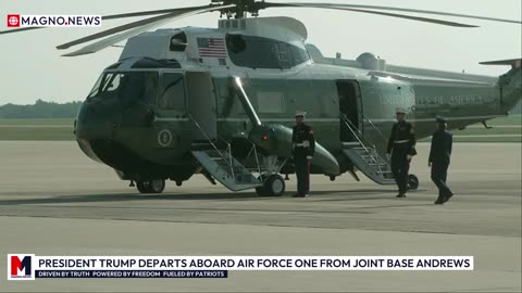 🇺🇸 President Trump departs for Alligator Alcatraz Detention Center Inauguration in Florida [LIVE]