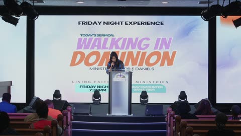 WALKING IN DOMINION pt. 3 | Bishop Benny Daniels