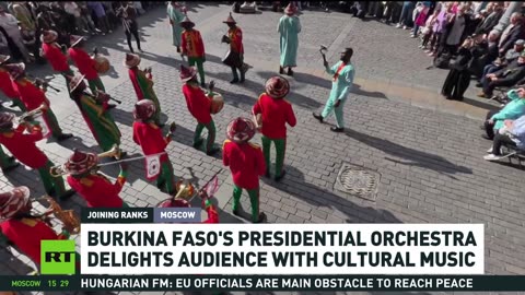 Burkina Faso’s Presidential Orchestra shines at Spasskaya Tower Music Festival in Moscow