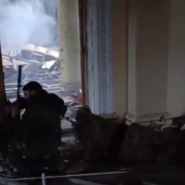 Russian Soldiers Raiding a House Full of NATO Mercenaries