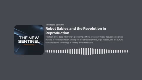 Robot Babies and the Revolution in Reproduction