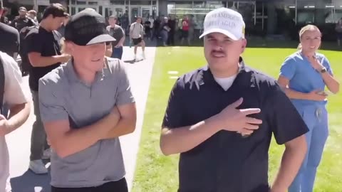 Impersonating a police officer at Charlie Kirk shooting