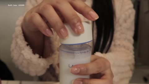 ASMR. Doing your makeup💄 + cream massage (Fast and Aggressive) Layered