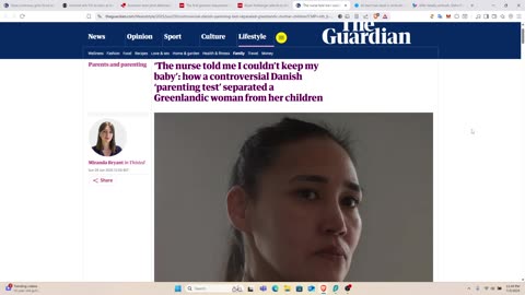 Greenland Separates Mothers From Children