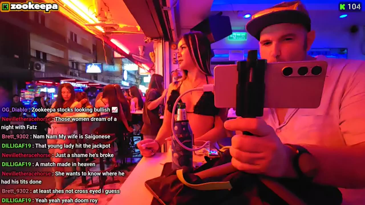 Zookeepa fatty demon pig - 2025 - KICK - May 19th part 002 (partial) - THAILAND