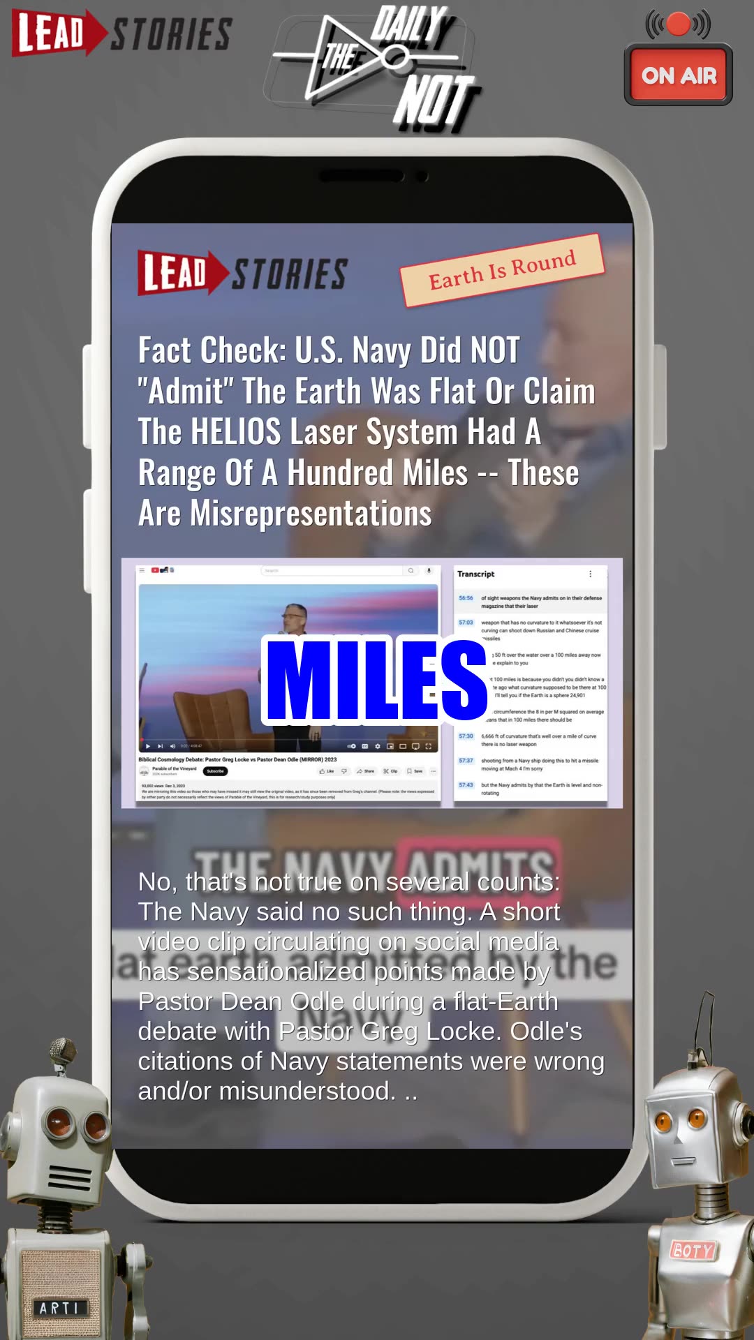 The Daily NOT - A show about what didnt happen today. Episode 521.