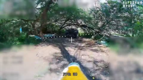 🛸🔥 Ukraine Russia War | FPV Drone Attacks Ukrainian Vehicles in Rubtsovskoye | RCF