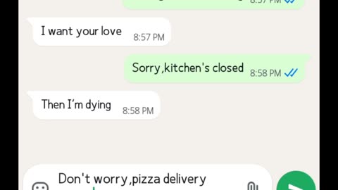 funny chat of Gf and Bf