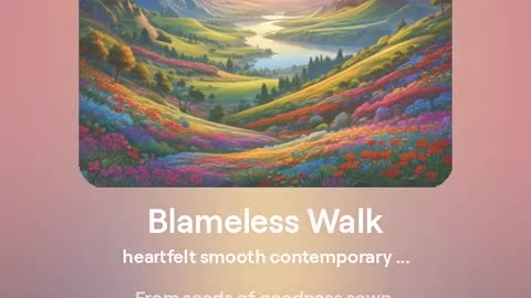 Country - Blameless Walk