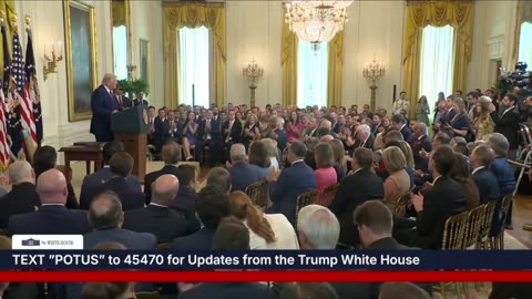 President Trump Participates in a Bill Signing Ceremony, June 12, 2025