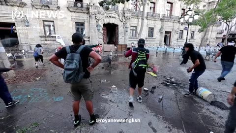 Personnel work at US operated Gaza ceasefire monitoring centre