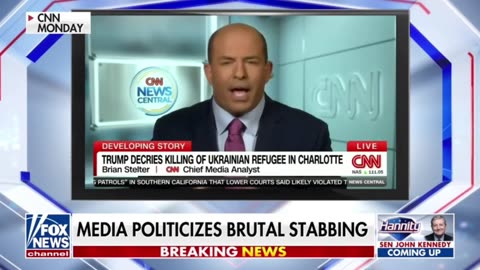 Montage of Media Politicizes Brutal Stabbing In Charlotte NC