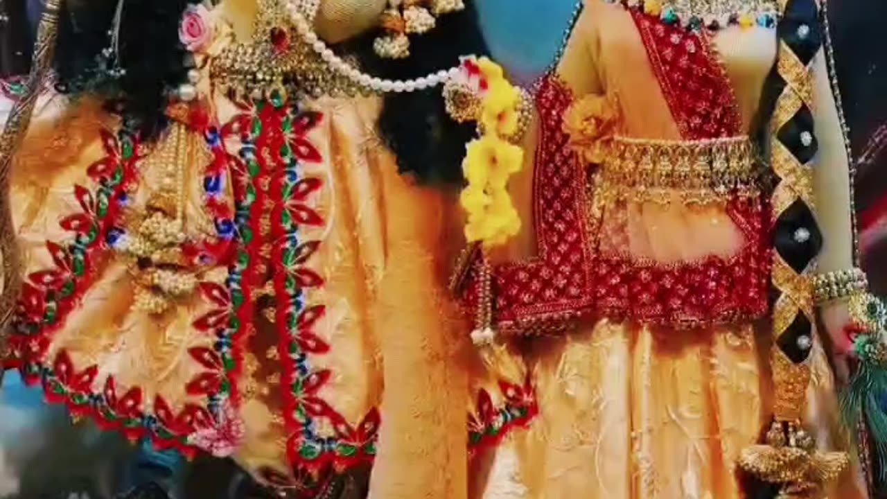 #Jay Shri Krishna Radhe Radhe 🙏 💐