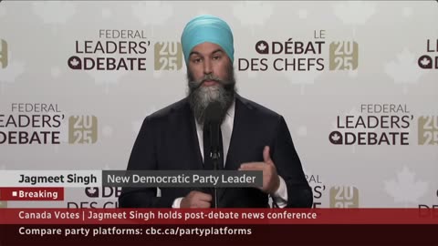 Alex Lavoie - Rebel News questions Jagmeet Singh
